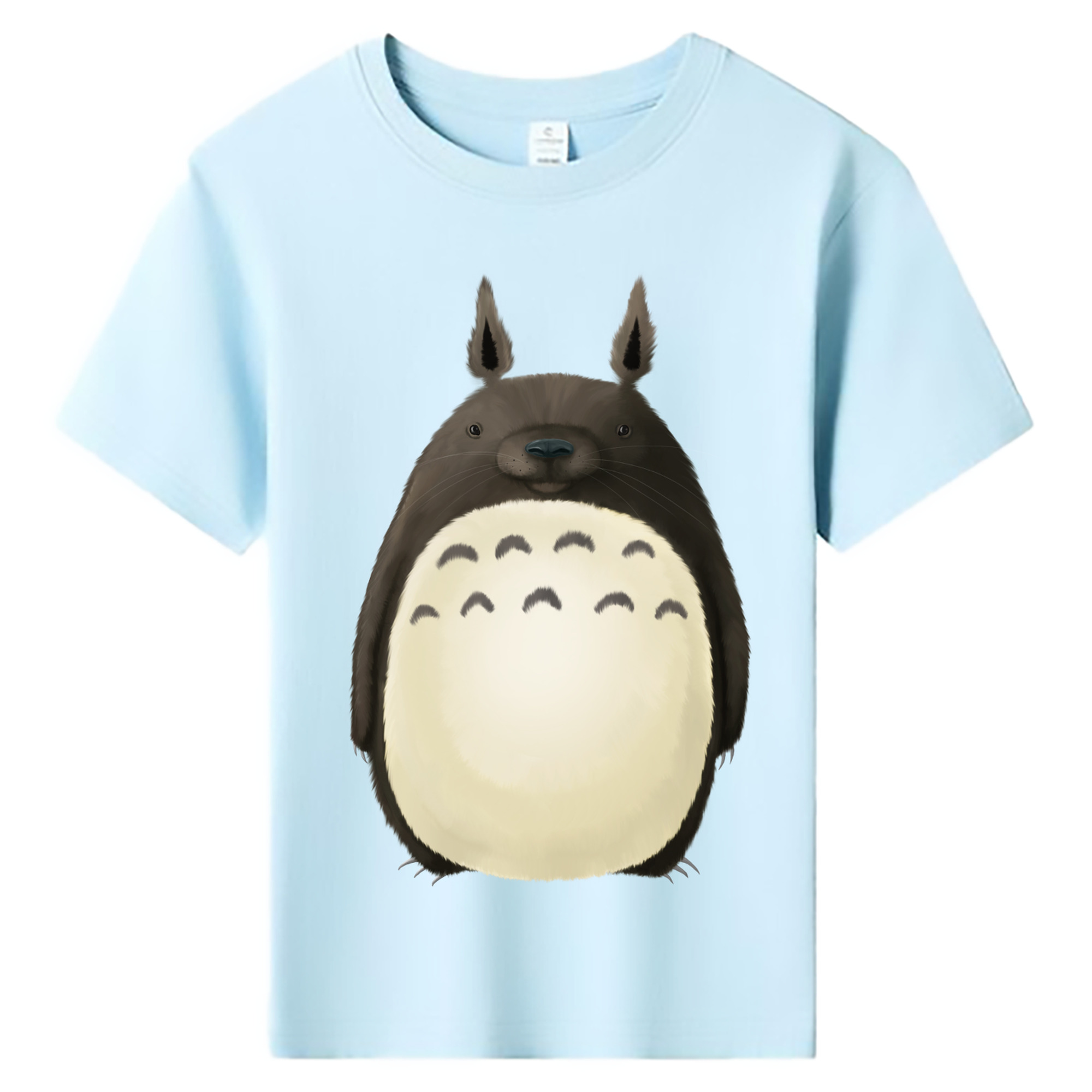 （画像用） となりのトトロ 草壁メイ 草壁サツキ My Neighbor Totoro Satsuki Kusakabe Mei Kusakabe 綿100％キッズTシャツ（フロントプリント）